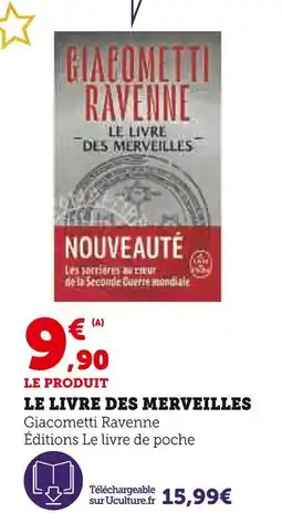Hyper U Le Livre des Merveilles offre