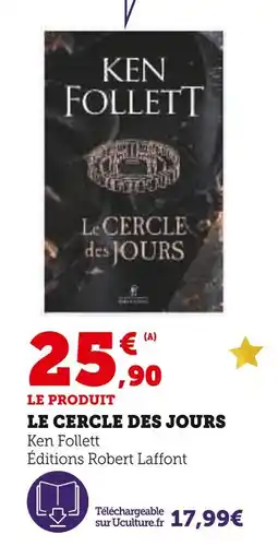 Hyper U KEN FOLLET Le Cercle des Jours offre