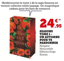 Hyper U Seasons tome 1 - un automne pour te pardonner offre
