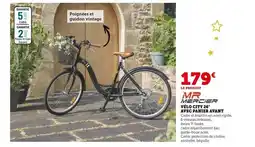 Hyper U MR MERCIER Vélo city 26 avec panier avant offre