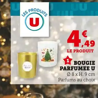 Hyper U U Bougie Parfumée offre