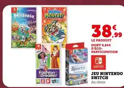 Hyper U SWITCH JEU NINTENDO offre