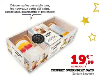 Hyper U Coffret Overnight Oats offre