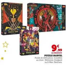 Hyper U Puzzle marvel offre