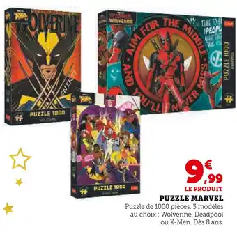 Hyper U Puzzle marvel offre