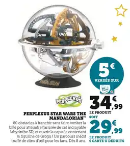 Hyper U Perplexus star wars the mandalorian offre