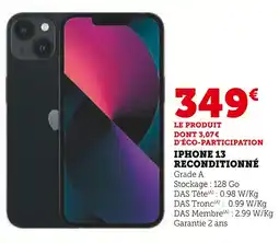 Hyper U Iphone 13 Reconditionné offre