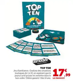 Hyper U ASMODEE Top ten offre