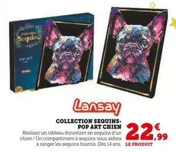 Hyper U Lansay Collection Sequins - Pop Art Chien offre