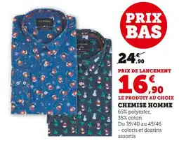 Hyper U Chemise homme offre