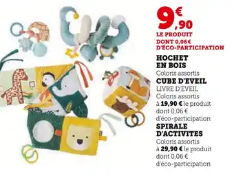 Hyper U Hochet en bois offre