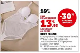 Hyper U Body Femme offre
