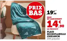 Hyper U Plaid Microflanelle offre