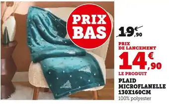 Hyper U Plaid Microflanelle offre