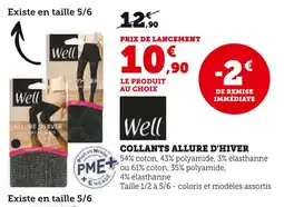 Hyper U Well Collants Allure d'Hiver offre