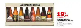 Hyper U Les Brassins Belges Coffret bières offre
