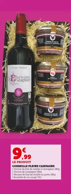 Hyper U Corbeille Pleine Campagne offre