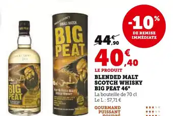 Hyper U BIG PEAT Blended Malt Scotch Whisky offre