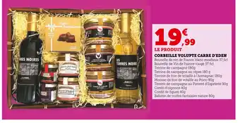 Hyper U Corbeille Volupté Carré d'Eden offre