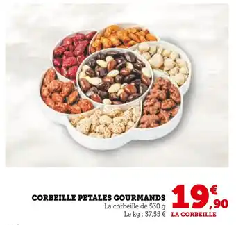 Hyper U Corbeille pétales gourmands offre