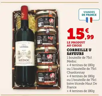 Hyper U U SAVEURS Corbeille offre