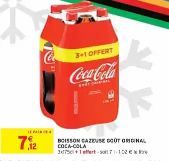 Intermarché COCA-COLA Boisson gazeuse goût original offre