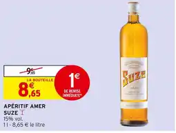Intermarché Suze Apéritif amer offre