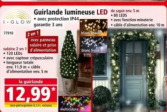 Norma I-GLOW Guirlande lumineuse LED offre
