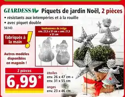 Norma GIARDESSA Piquets de jardin Noël offre