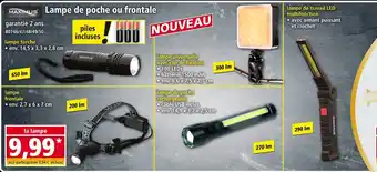 Norma Lampe de poche ou frontale offre