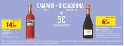 Intermarché Campari / Riccadonna Campari + Riccadonna = 5 € de remise immédiate offre