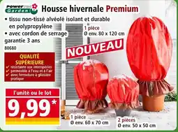 Norma POWERTEC GARDEN Housse hivernale Premium offre