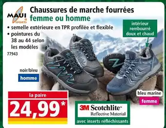 Norma MAUI SPORTS Chaussures de marche fourrées offre