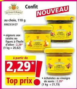 Norma LES COMTES DE PROVENCE Confit offre