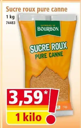 Norma Sucreries de Bourbon Sucre roux pure canne offre