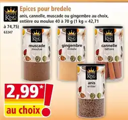 Norma Epices King Epices pour bredele offre