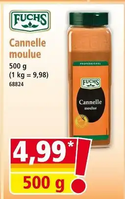 Norma Fuchs Cannelle moulue offre