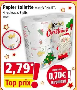 Norma KARTILA Papier toilette motifs Noël offre