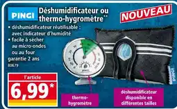 Norma PINGI Déshumidificateur offre