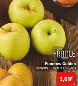 Colruyt Pommes Golden offre