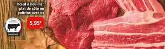 Colruyt Race Charolaise Bœuf à bouillir plat de côte ou poitrine avec os offre