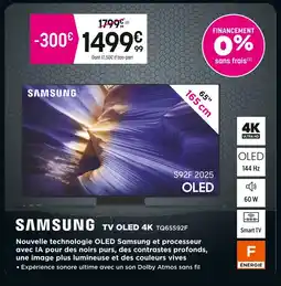 Pulsat Samsung TV OLED 4K offre