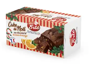 Cake de Noël Maison Erté