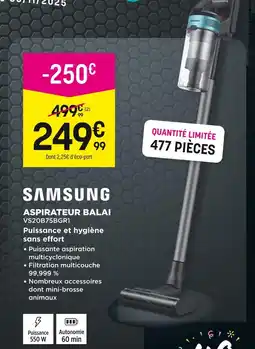 Pulsat Samsung Aspirateur balai offre