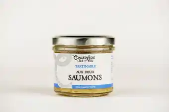 Tartinable aux deux saumons Conserverie de l'Île d'Yeu
