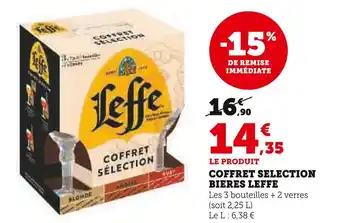 U Express LEFFE Coffret Sélection Bières offre