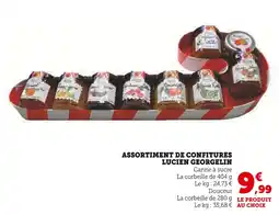 U Express LUCIEN GEORGELIN Assortiment de confitures offre