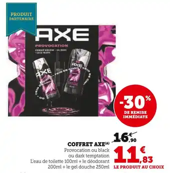 U Express Coffret AXE offre