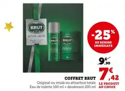 U Express BRUT Coffret Original offre