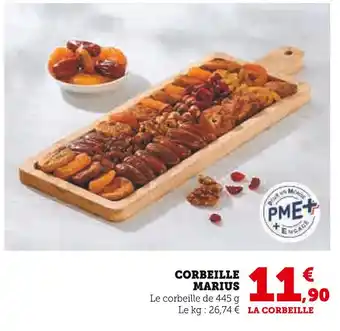 U Express Corbeille Marius offre